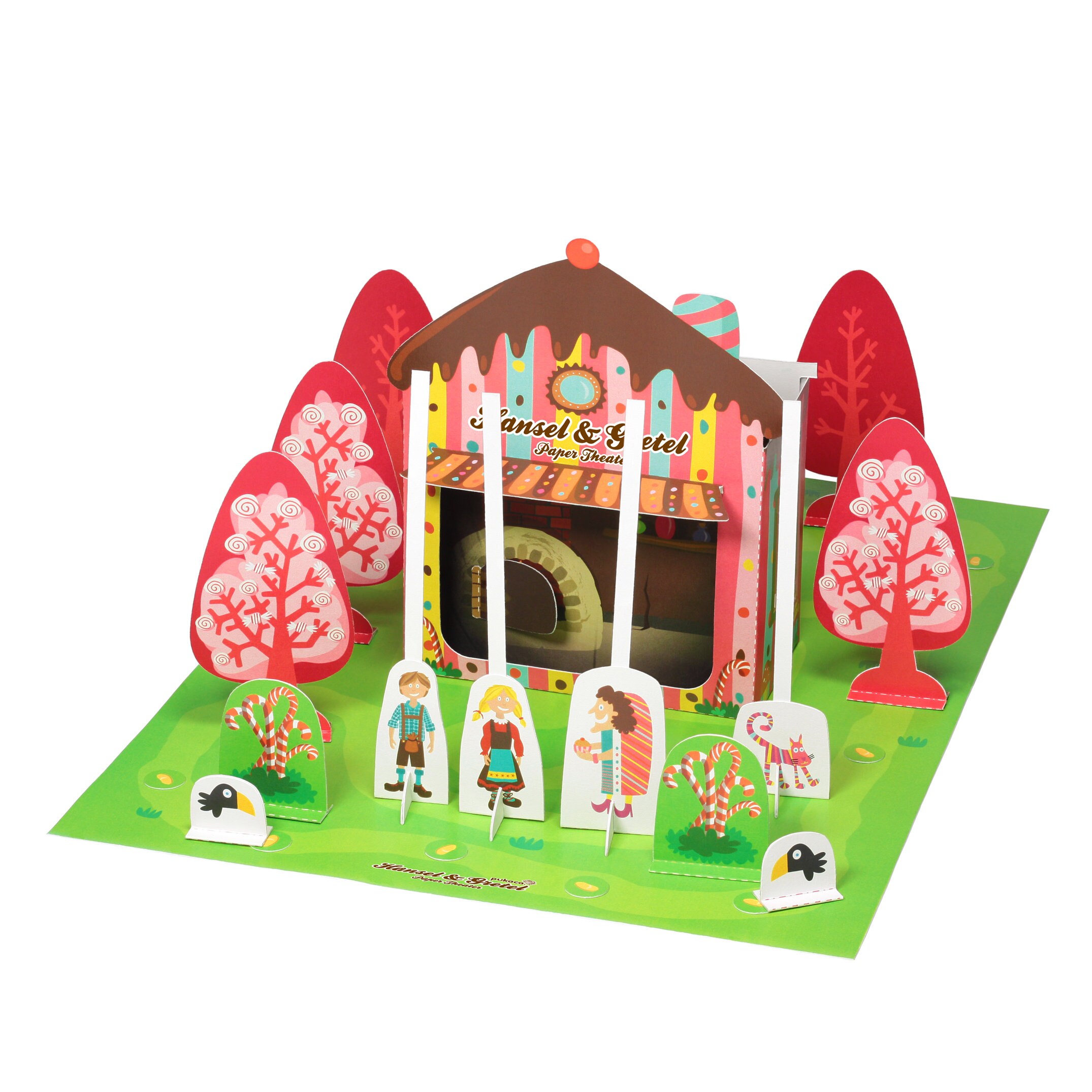 Hansel & Gretel Paper Theater - Papercraft Kit - Paper Toy - Etsy UK