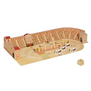 Giocattolo di carta Circus Maximus - Kit fai da te per lavoretti di carta - Figura di carta modello 3D - Progetto scolastico
