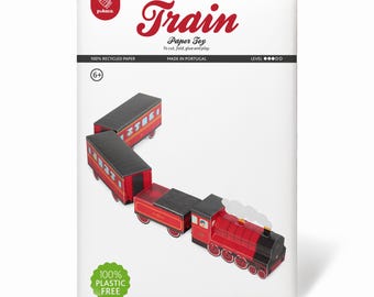 Oichy Dampfzug Bausteine Set – Steampunk Lokomotive Modell Für Erwachsene & Kinder, DIY Display Kit, Geschenk Für Sammler
