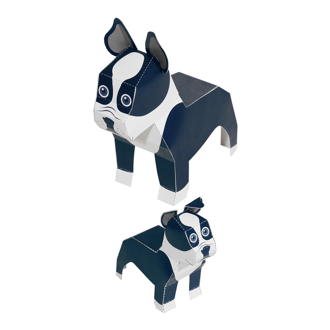 Maxi Boston Terrier Paper Toys DIY Paper Craft Kit 3D Etsy maxi-boston-terrier-paper-toys-diy-paper-craft-kit-3d-etsy