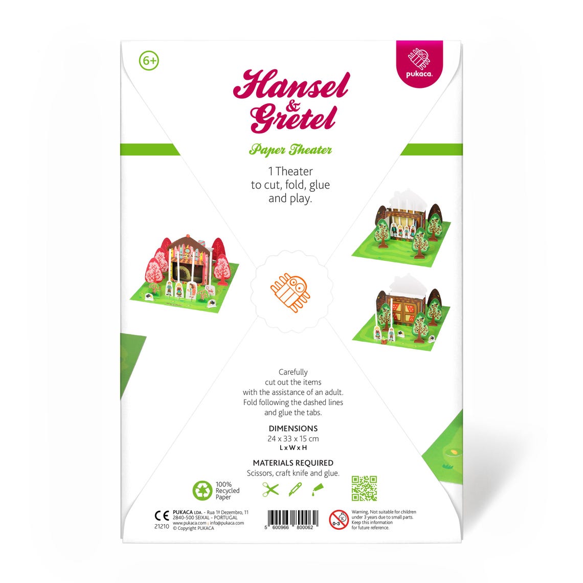 Hansel & Gretel Paper Theater - Papercraft Kit - Paper Toy - Etsy UK