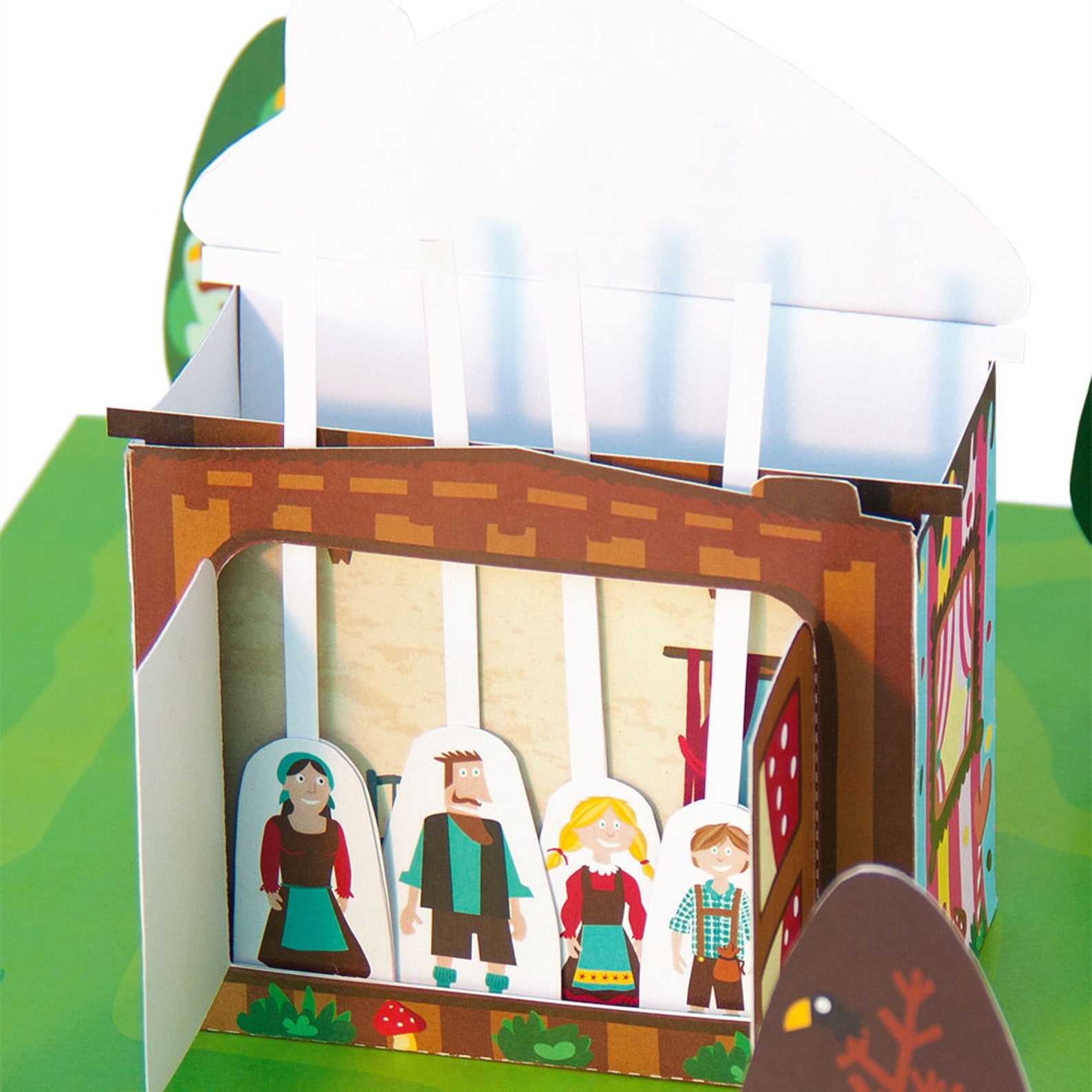 Hansel & Gretel Paper Theater Papercraft Kit Paper Toy - Etsy