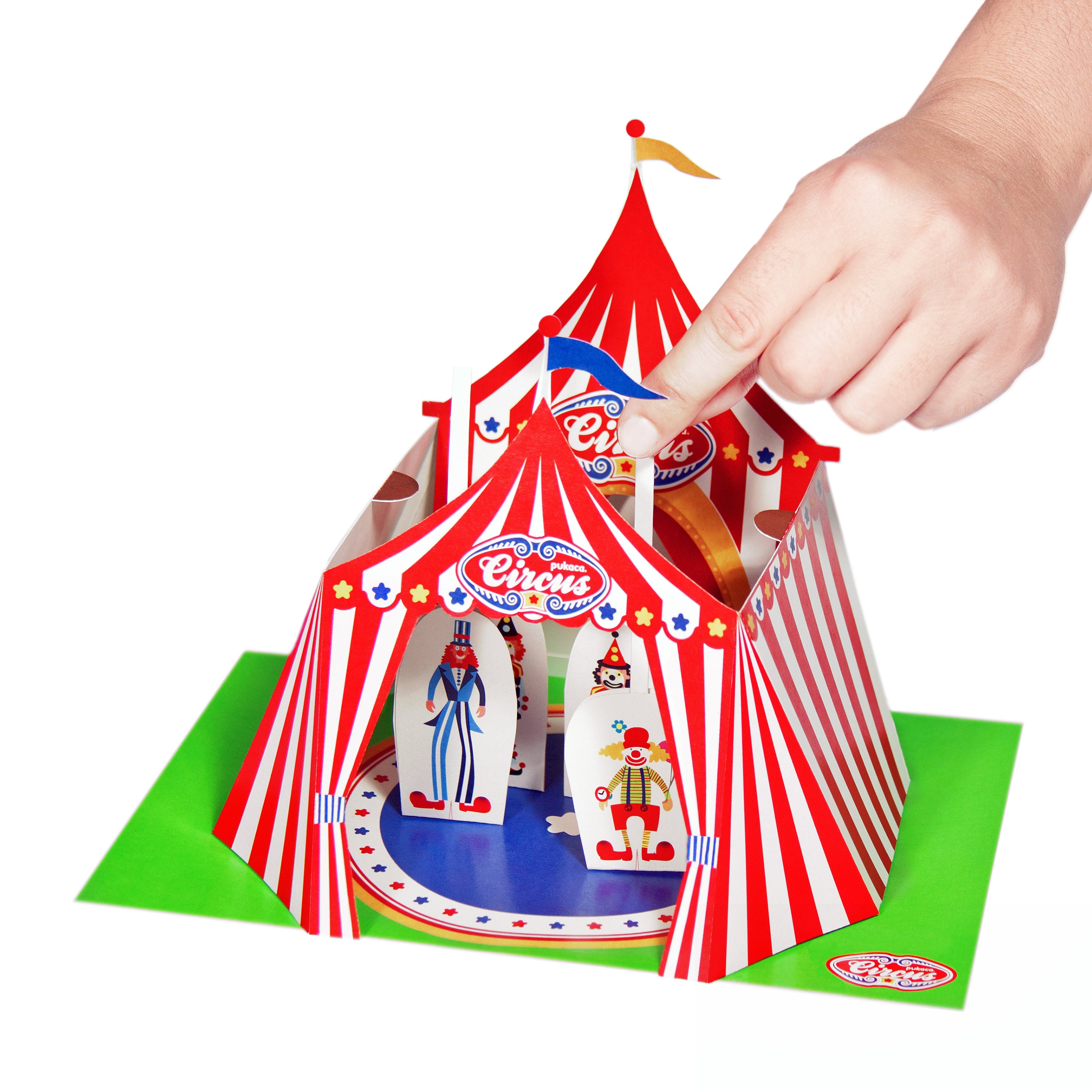 Circus Paper Theater Diy Paper Craft Kit Kids Craft Kit Etsy Canada