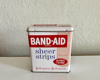 Vintage Johnson & Johnson Band-Aid Sheer Strips