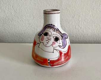 Vintage Italian Art Pottery Vase by DeSimone