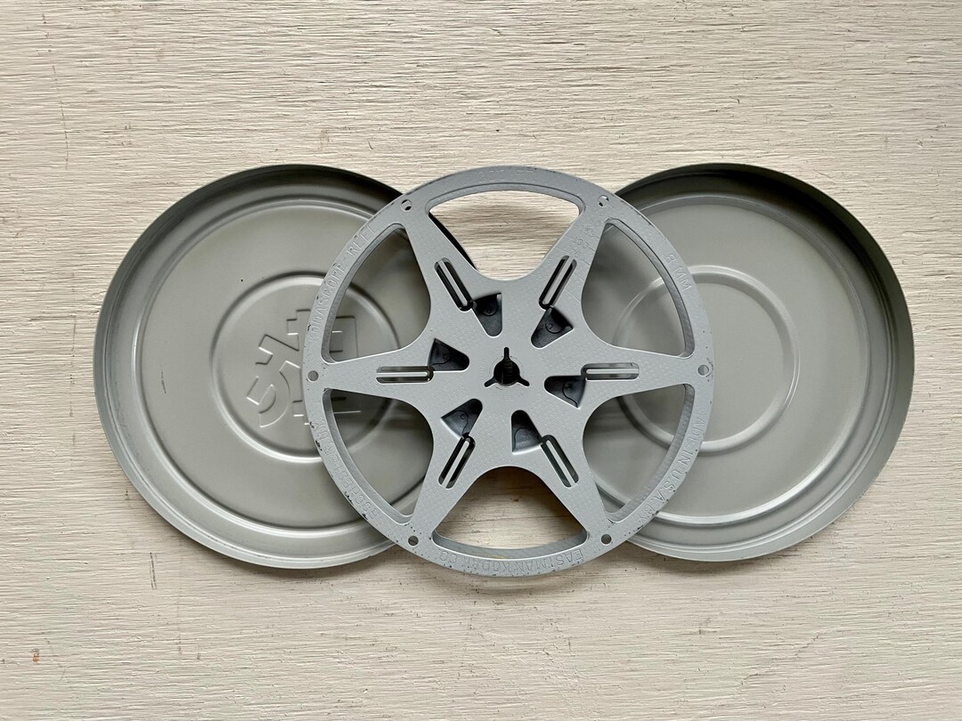 2 Pack 16mm 400' Empty Plastic Film Reels – Made In USA (Grey)