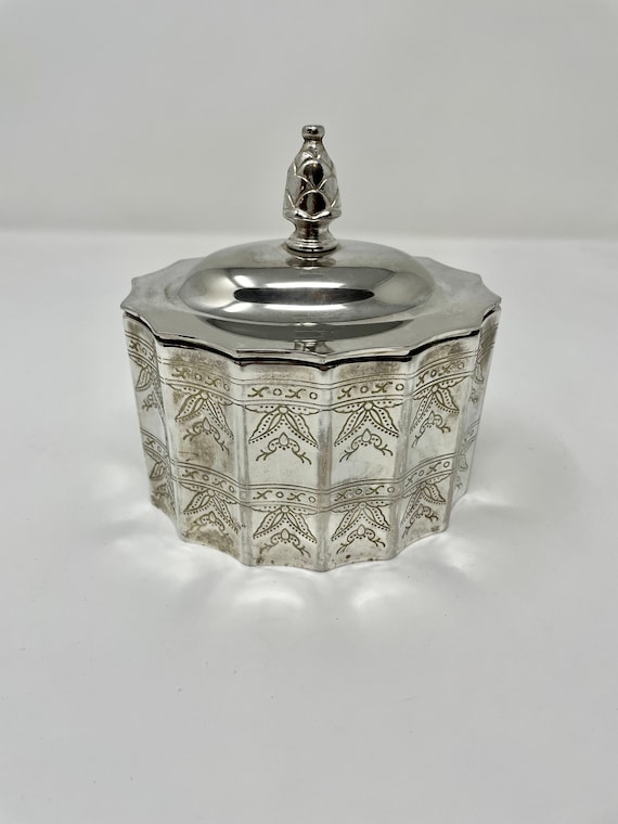 Godinger Silverplate  Jewelry Box