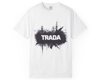 T-shirt met TRADA Grunge-logo | Urban Ink Splatter-T-shirt