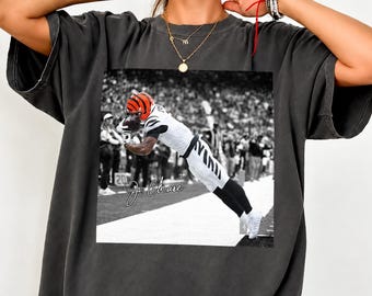 Ja'Marr Chase Comfort Colors Shirt, Cincinnati Football Tshirt