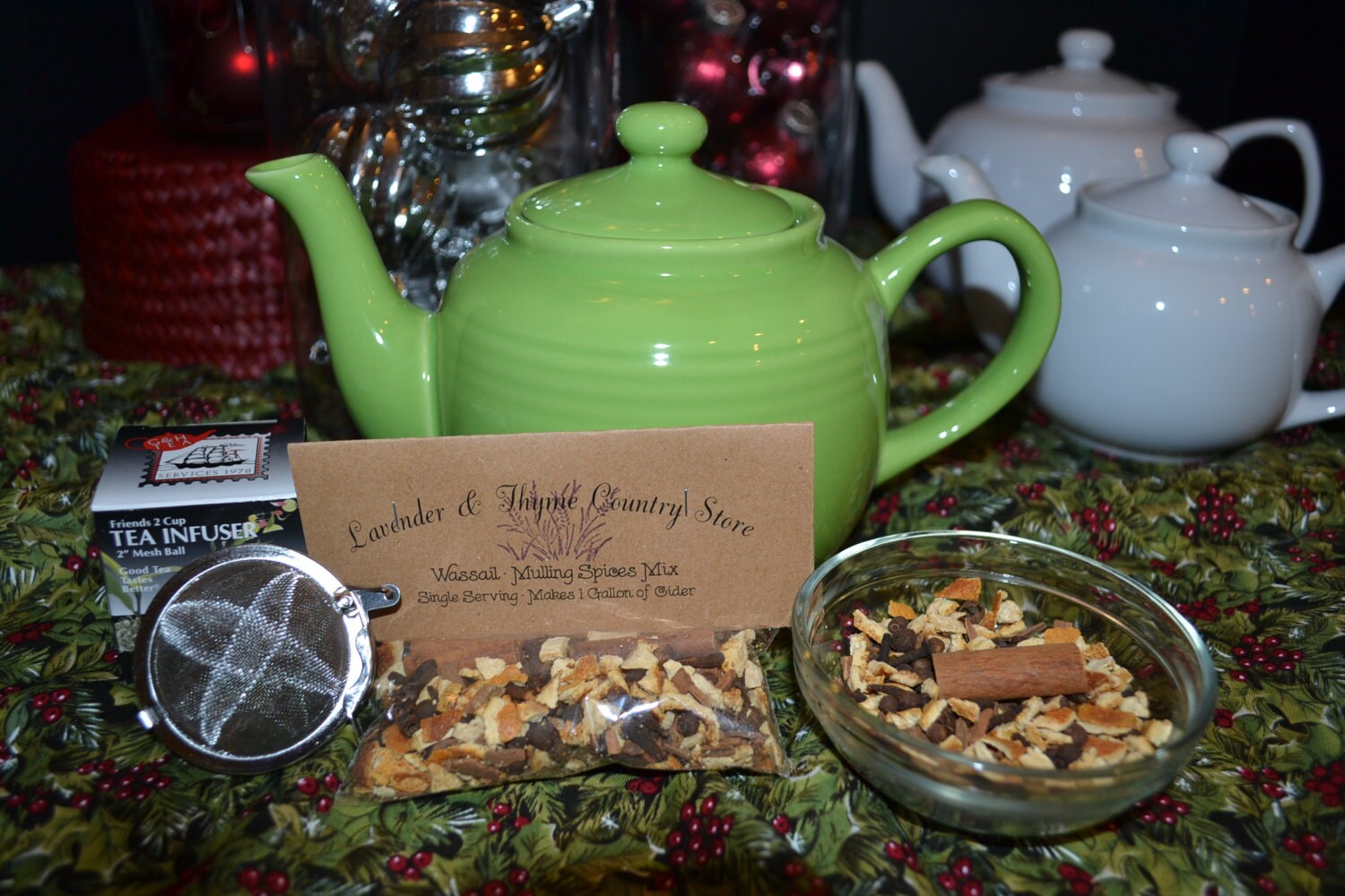 Mulling Wassail Spice Blend Gift Pack Makes 4 Gallons Mulled Etsy