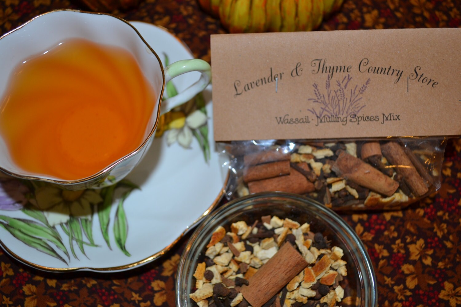 Wassail Spice Blend for Mulling Beverages Tea Cider Wines