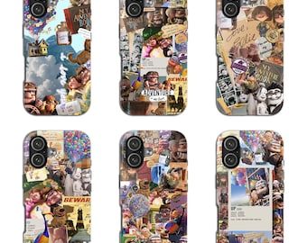 UP Phone Case Pixar Carl Ellie Adventure Aesthetic Cover for iPhone 17 16 15 14 13 Samsung S26Ultra S25 S24 S23FE A56 A17 A16 Pixel 10a 9Pro