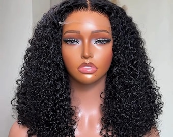 14” Sassy Curly Wig | 5x5 HD Lace| Human Hair Wig | Glueless Curly Bob Wig | Luxury Defined Curl Wig | Short Glam Curly Wig