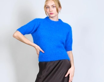 Mohair Jumper short sleeve