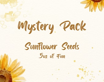 Mystery Seeds Pack SUNFLOWERS
