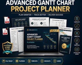 Advanced Gantt Chart Project Planner