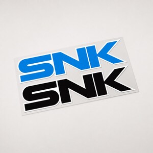 SNK Retro Gaming Motorcycle Sponsor Car Stickers,Vinyl Waterproof Scratch Covering Decal for Laptop,Water Bottle,Toolbox,Game Console
