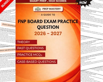ANCC FNP試験2026 PDF | 家庭看護師資格試験対策 | 練習問題と学習ガイド