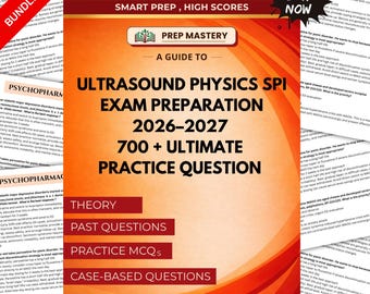 超音波物理学SPI練習問題PDF、超音波検査試験学習ガイド