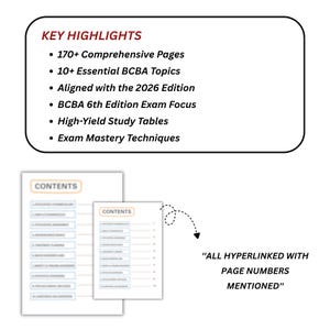 Behavior Analysis Task List Study Guide | BCBA Exam Review Notes Digital PDF Download image 4