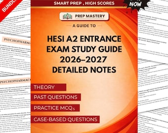 HESI A2入学試験対策ガイドPDF｜看護学校入学準備、練習問題、解剖学、数学、文法、読解