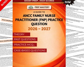 ANCC FNP試験対策ガイド2026 | 家庭看護師資格試験対策PDF