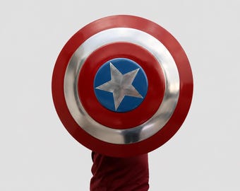 Avenger Warrior Shield , Captain Inspired America Shield , Captain Costume , Handmade Captain America Shield , Prop Replica