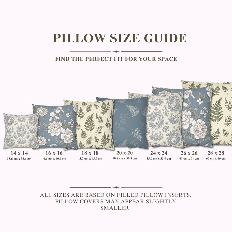 Dusty Blue Throw Pillow Cover French Country Floral Cushion Cover Vintage Botanical Peony Pillow Farmhouse Living Room Decor Gift Idea image 16