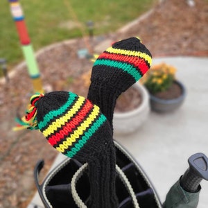 Hand Knit Golf Club Covers