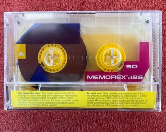 Classic Vintage Memorex dBS 90 Minute Cassette - New Old Stock