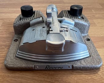 Vintage Revere Curv-A-Matic Film Splicer: 8mm & 16mm, 1950s