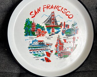 San Francisco MCM Decorative Souvenir Tray - MCM Vintage