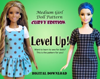 curvy barbie doll clothes patterns