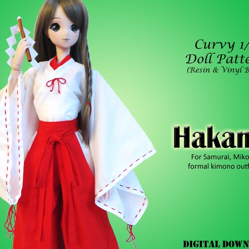 modern hakama pants pattern