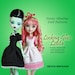 Looking-Glass Lolita Doll clothes PDF sewing pattern for Petite Slimline Fashion girls: High, Ever After, Monster, Dal, obitsu, Super Hero 