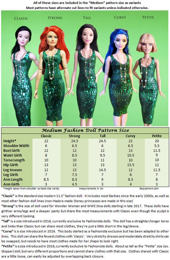 Buy Easy Underwear Bikini Doll Clothes PDF Sewing Pattern for