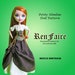 RenFaire Renaissance Faire costume dress clothes sewing pattern for Petite Slimline Fashion Doll: Monster, Ever After, Dal, Hero Girls High 