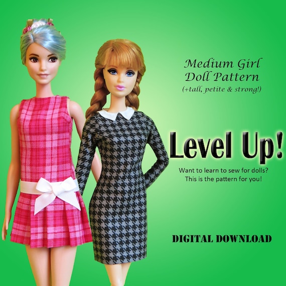 barbie doll making dress