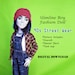 Slimline Boys 90s Street Wear overalls flannel shirt doll clothes patterns for Monster High, Isul, Obitsu & similar sized boy dolls