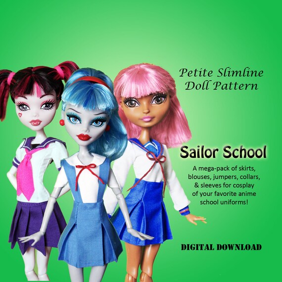 anime school doll