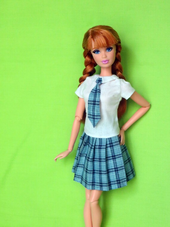 doll school dress