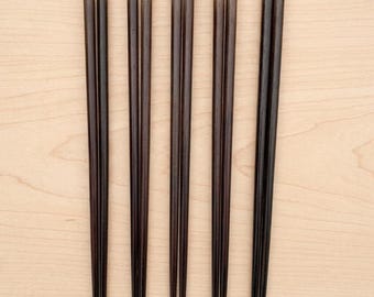 Rosewooden Chopsticks, Eco Friendly Reusable Chopsticks, Wooden Chopstick, Gift for Mom and Dad