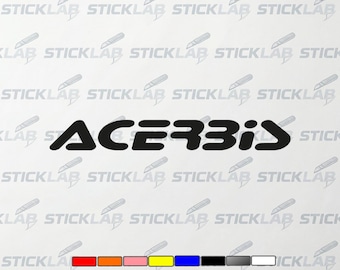 Acerbis sticker lettering – motorcycle enduro MX sticker car helmet vinyl racing