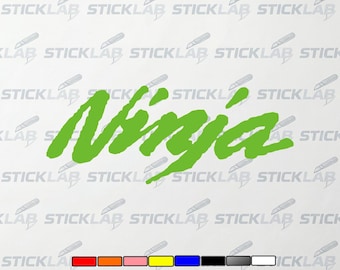 Ninja sticker, aggressive street style design, high-quality sticker for cars and motorcycles