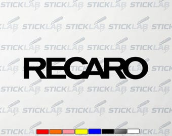 Recaro sticker car tuning jdm racing sticker – motorsport style – weatherproof