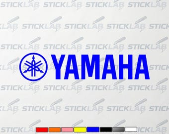 Yamaha sticker lettering black z motorcycle car helmet sticker vinyl weatherproof