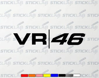 VR46 sticker Valentino Rossi motorcycle racing sticker – MotoGP style – sticker