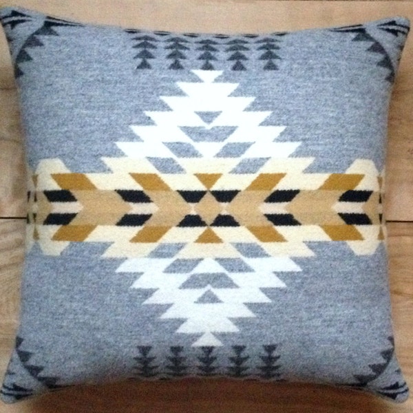 Southwestern Pillow • Southwest Decor • Tribal Pillow • Western Decor • Bohemian Pillow • Boho Decor • Tribal Arrows • Rancho Arroyo Silver