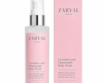 Zaryal London Lavender Chamomile Body Wash | Soothing Hydrating Gel 100ml
