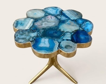 Blue Agate side table